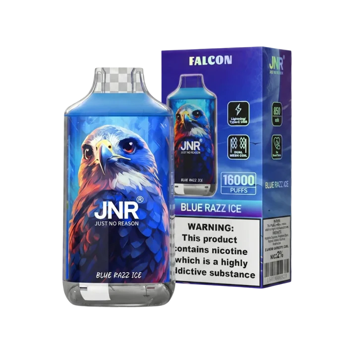 jnr falcon 16k-blue razz ice-package jnr falcon 16k-blue razz ice-package