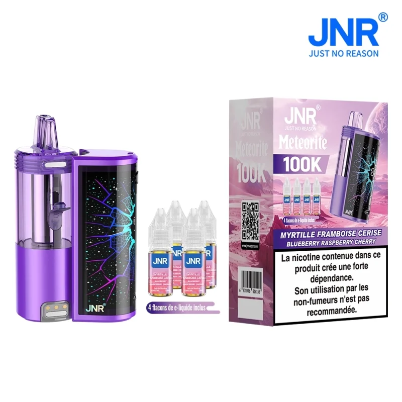 JNR Meteorite 100K - Blueberry Raspberry Cherry