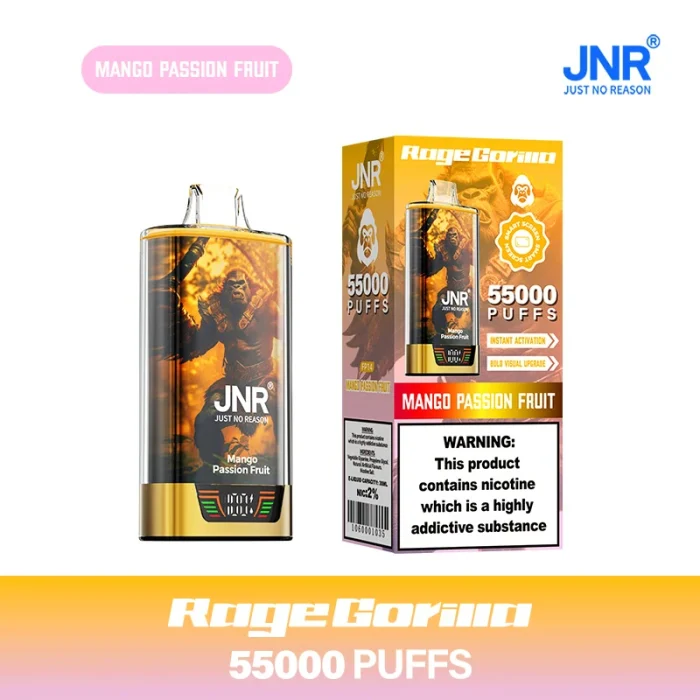 JNR Rage Gorilla 55K Mango Passion Fruit