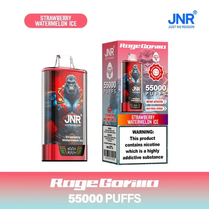 JNR Rage Gorilla 55K Strawberry Watermelon Ice